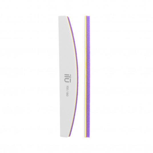 ilū 2in1 nail File & Buffer, Bridge, 180/100