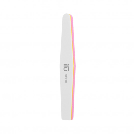 ilū 2in1 Nail File & Buffer, Diamond, 180/100