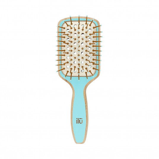 ilū BambooM! Bamboo Hairbrush - Ocean Breeze