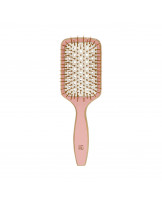 ilū BambooM! Bamboo Hairbrush - Sweet Tangerine