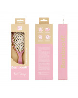 ilū BambooM! Bamboo Hairbrush - Pink Flamingo