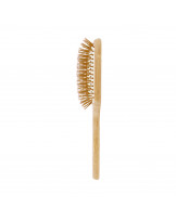 ilū BambooM! Bamboo Hairbrush - Sweet Tangerine