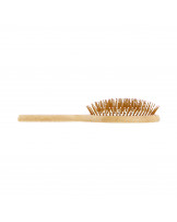 ilū BambooM! Bamboo Hairbrush - Pink Flamingo