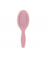 ilū BambooM! Bamboo Hairbrush - Pink Flamingo