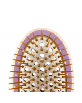 ilū BambooM! Bamboo Hairbrush - Wild Lavender