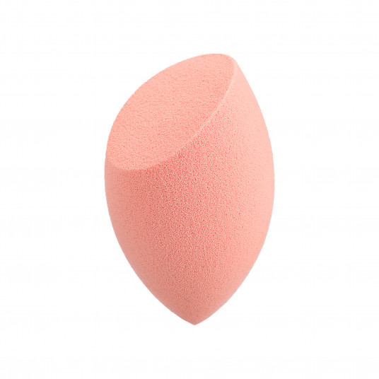 ilū Olive Cut Makeup Sponge, Orange