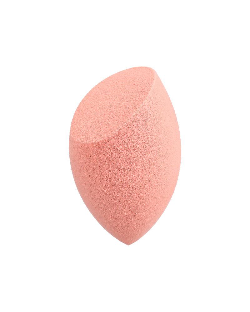 ilū Olive Cut Makeup Sponge, Orange