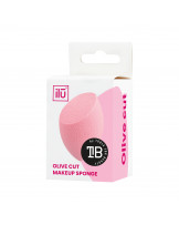 ilū Olive Cut Makeup Sponge, Pink