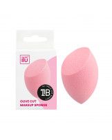 ilū Olive Cut Makeup Sponge, Pink