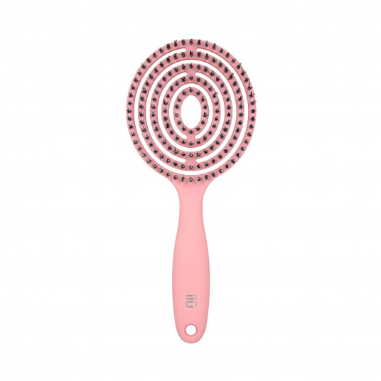 ilū Lollipop Candy Detangling Brush, Pink