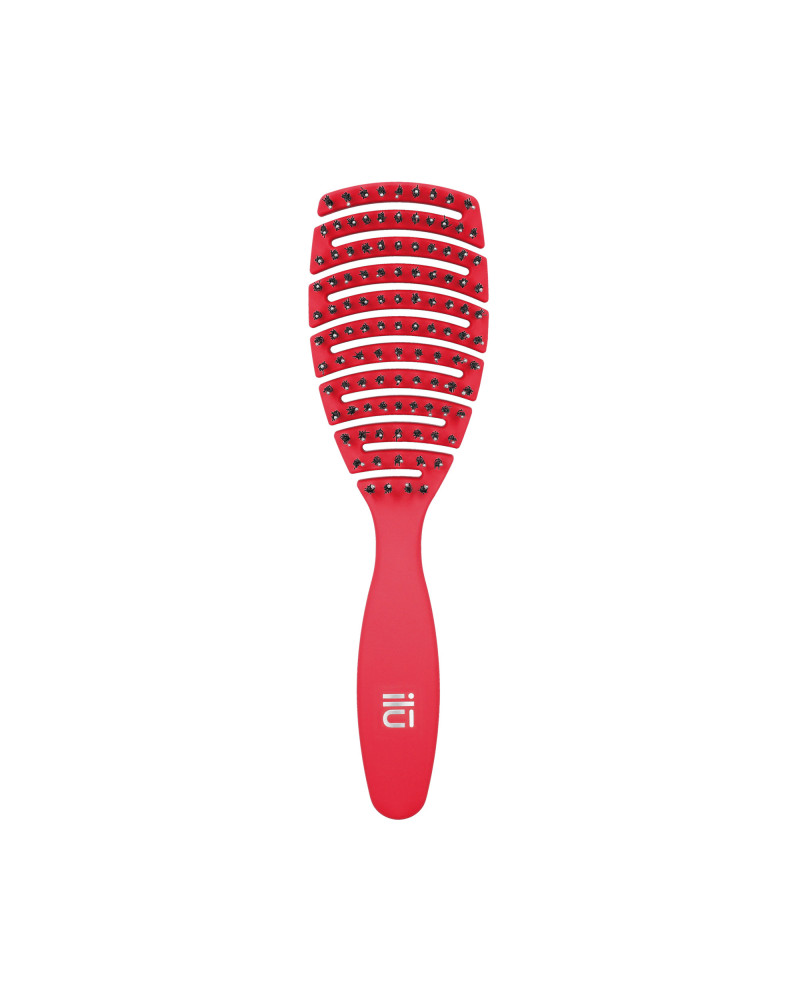 ilū My Happy Color Detangling Vent Hairbrush, Rose