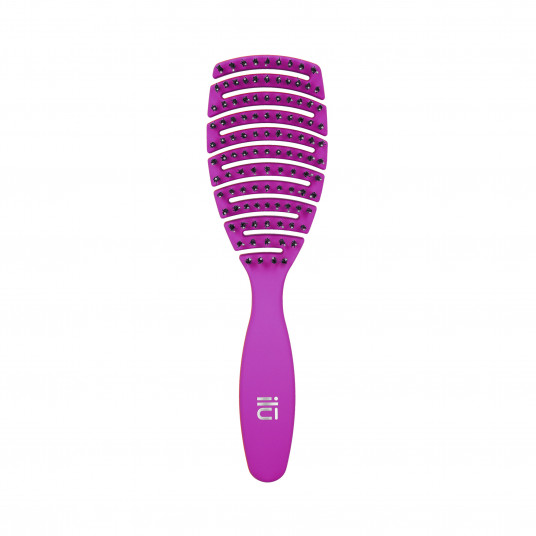 ilū My Happy Color Detangling Vent Hairbrush, Purple