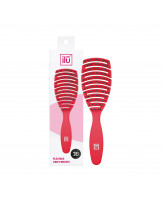ilū My Happy Color Gelüftete Haarbürste, Rot