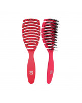 ilū My Happy Color Gelüftete Haarbürste, Rot