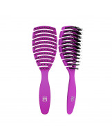 ilū My Happy Color Detangling Vent Hairbrush, Purple