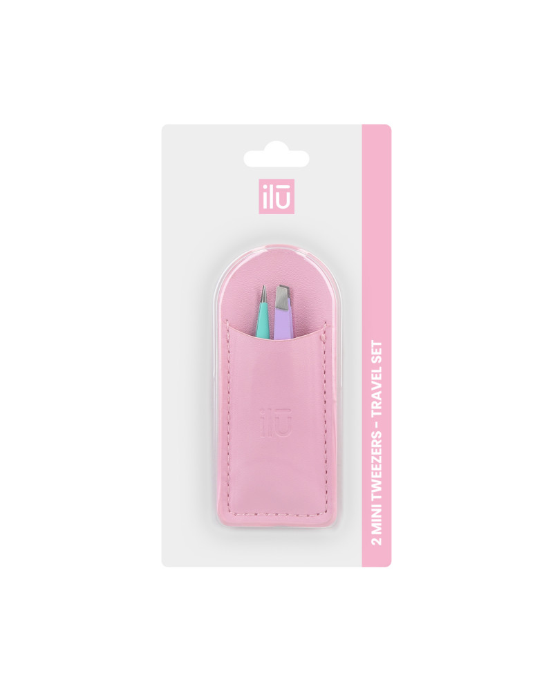 ilū 2 Teilig Set Mini Augenbrauenpinzetten