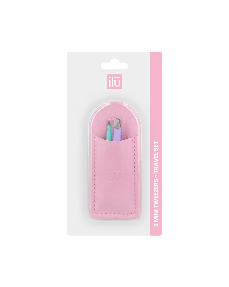 ilū Two mini tweezers set