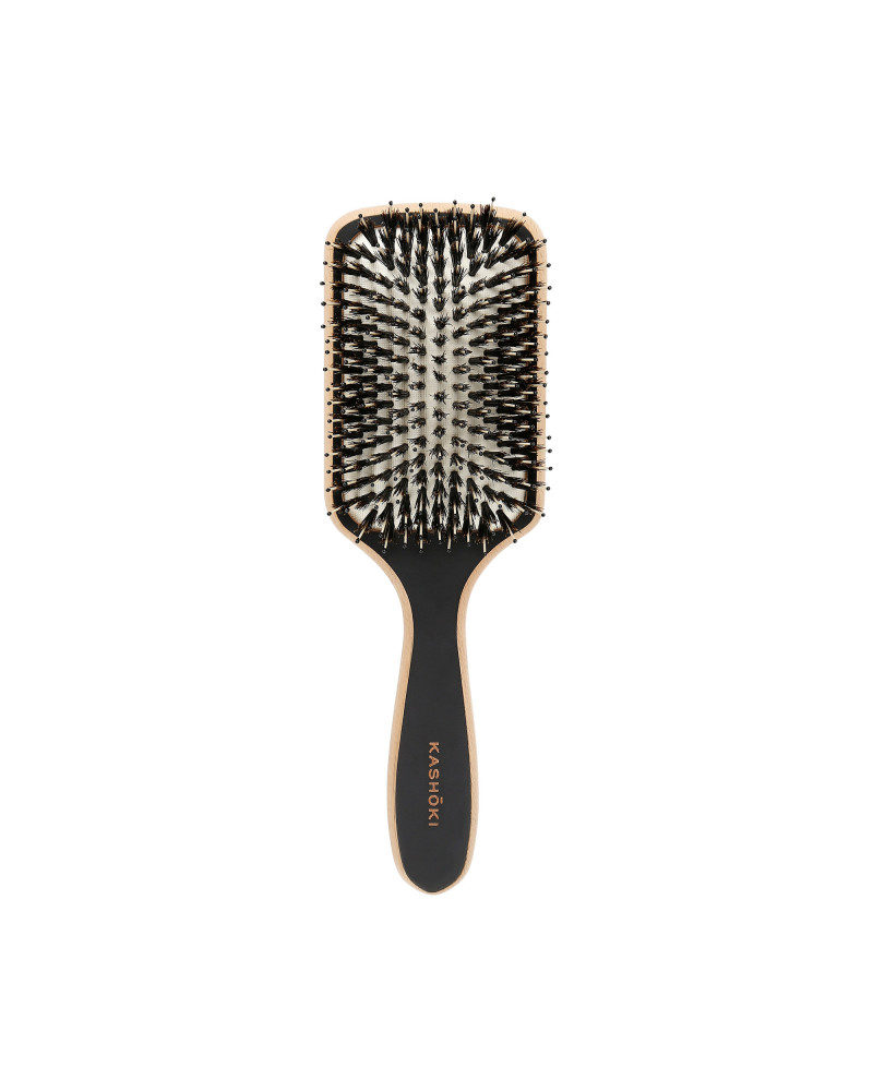 Kashōki Touch of Nature Paddle Holz Haarbürste