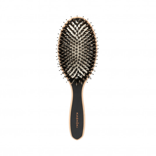 Kashōki Touch of Nature Wooden Oval Brush