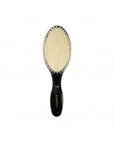 KASHŌKI Smooth White Detangler Duża szczotka z białym włosiem dzika, Oval
