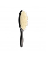 KASHŌKI Smooth White Detangler Duża szczotka z białym włosiem dzika, Oval