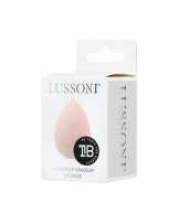 LUSSONI Tropfenförmiger Makeup Schwamm, Rosa