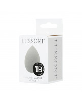 LUSSONI Tropfenförmiger Makeup Schwamm, Grau