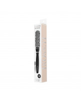 LUSSONI Hot Volume Styling Brush with Waved Bristles, Ø 25 mm