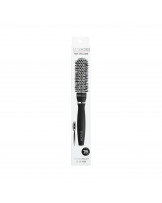 LUSSONI Hot Volume Styling Brush with Waved Bristles, Ø 25 mm