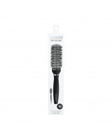 LUSSONI Hot Volume Styling Brush with Waved Bristles, Ø 33 mm