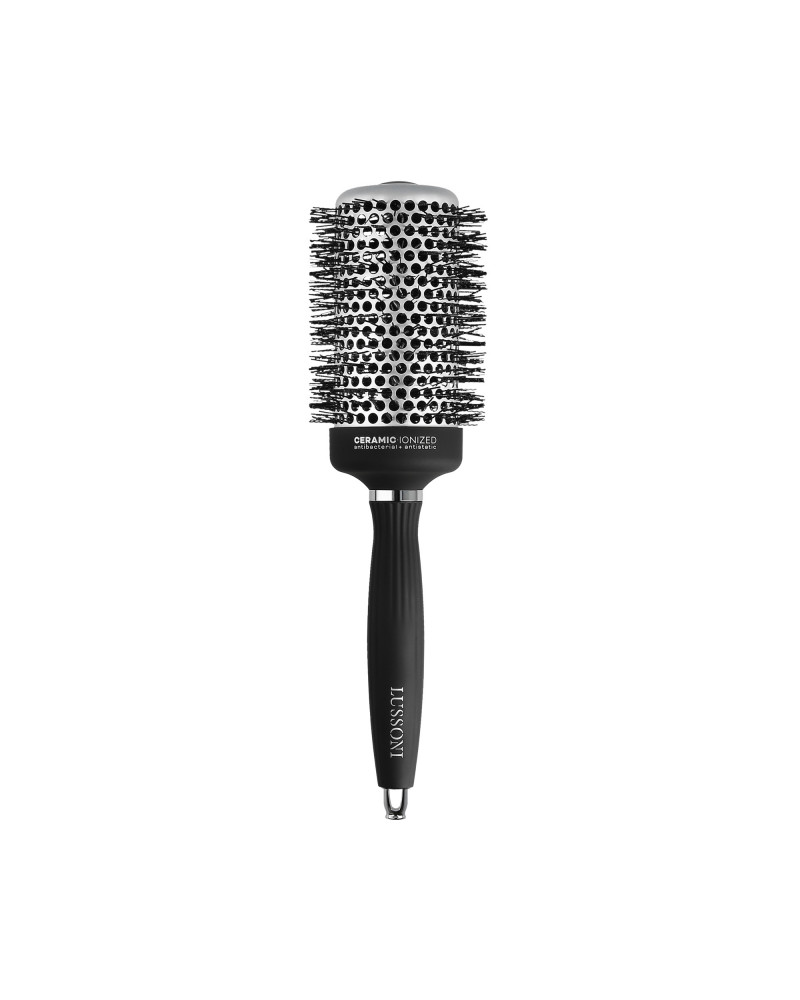 LUSSONI Hot Volume Styling Brush with Waved Bristles, Ø 53 mm