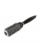 LUSSONI Hot Volume Styling Brush with Waved Bristles, Ø 33 mm