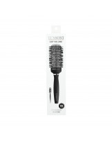 LUSSONI Hot Volume Styling Brush with Waved Bristles, Ø 43 mm