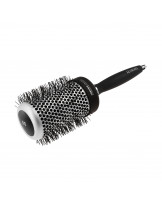 LUSSONI Hot Volume Styling Brush with Waved Bristles, Ø 65 mm