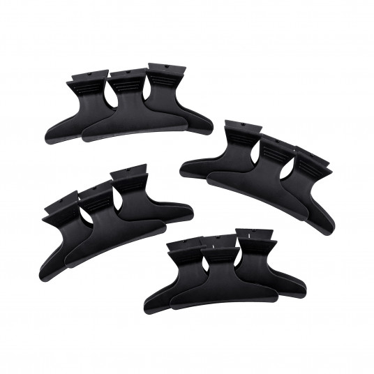 LUSSONI 12 Teilig Haargreifer Klammer Clips 