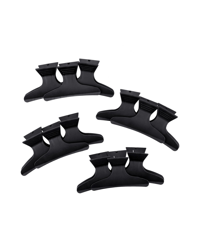 LUSSONI 12 Teilig Haargreifer Klammer Clips 