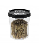 LUSSONI 300 Stück Gold Gewellte Haarnadeln, 4,5 cm