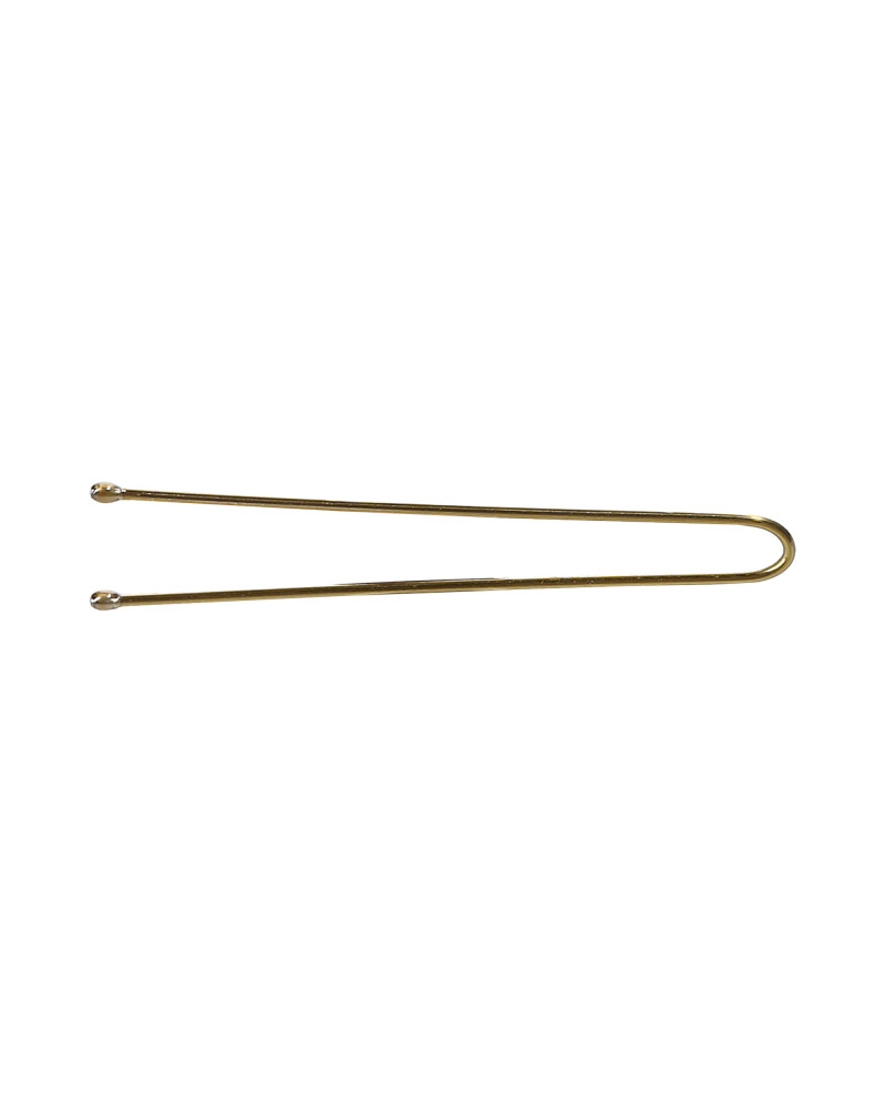 LUSSONI Hair Pins, 4,5 cm, Gold, 300 pcs.