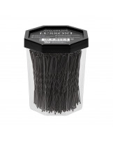 LUSSONI 300 Stück Schwarz Gewellte Haarnadeln, 6,5 cm