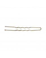 LUSSONI Wavy Hair Pins, 6,5 cm, Gold, 300 pcs.