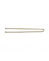 LUSSONI Hair Pins, 6,5 cm, Gold, 300 pcs.