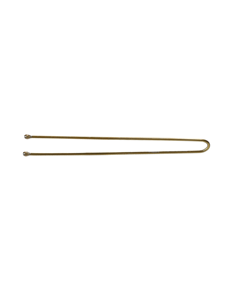 LUSSONI Hair Pins, 6,5 cm, Gold, 300 pcs.