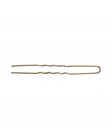 LUSSONI Wavy Hair Pins, 7,5 cm, Gold, 300 pcs.