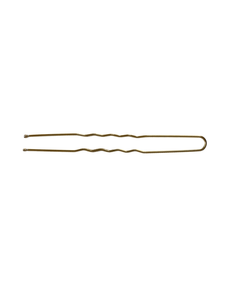 LUSSONI 300 Stück Gold Gewellte Haarnadeln,7,5 cm