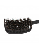 LUSSONI Labyrinth Large Flexible Hair Brush with Natural Boar Bristles