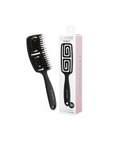 LUSSONI Labyrinth Flexible Hair Brush with Natural Boar Bristles