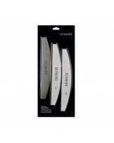 LUSSONI Nail File Set: Stainless Steel File Core and 10 Disposable Paper Files