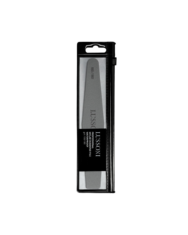 LUSSONI MYLAR Nail File, Diamond, 100/180