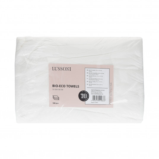 LUSSONI 100 Stück BIO-ÖKO Umweltfreundliche Tücher, 70cm x 50cm
