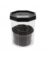 LUSSONI Hair Grips, 4 cm, Black, 250 pcs.